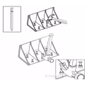 Chiodo duplex zincato
